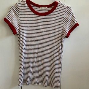 Red white and blue tshirt